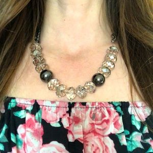 Kenneth Cole✨ Glass Bead Statement Necklace